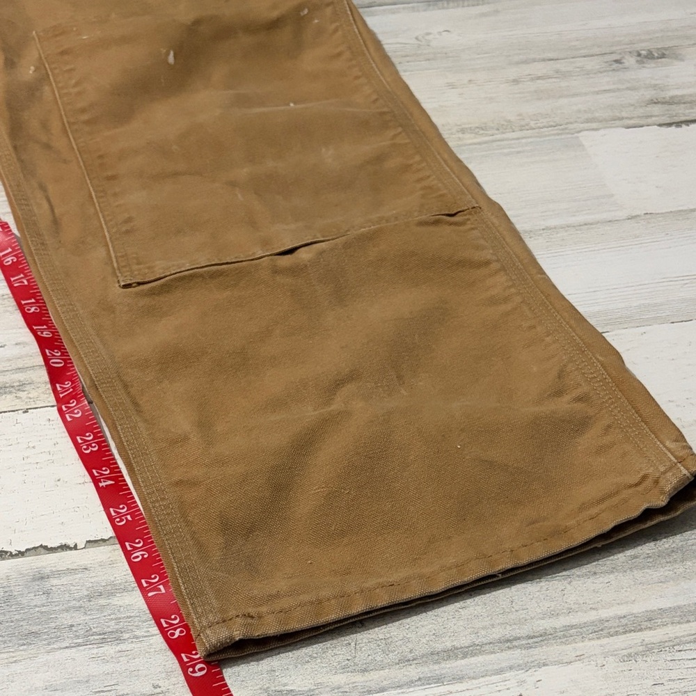 Carhartt Tan Work Overalls coveralls - Picture 7 of 12